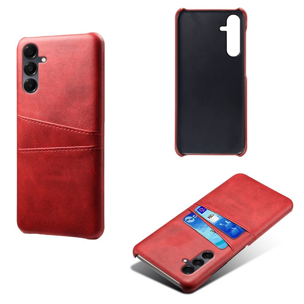 Coque Card Slots Samsung Galaxy A16, Rouge