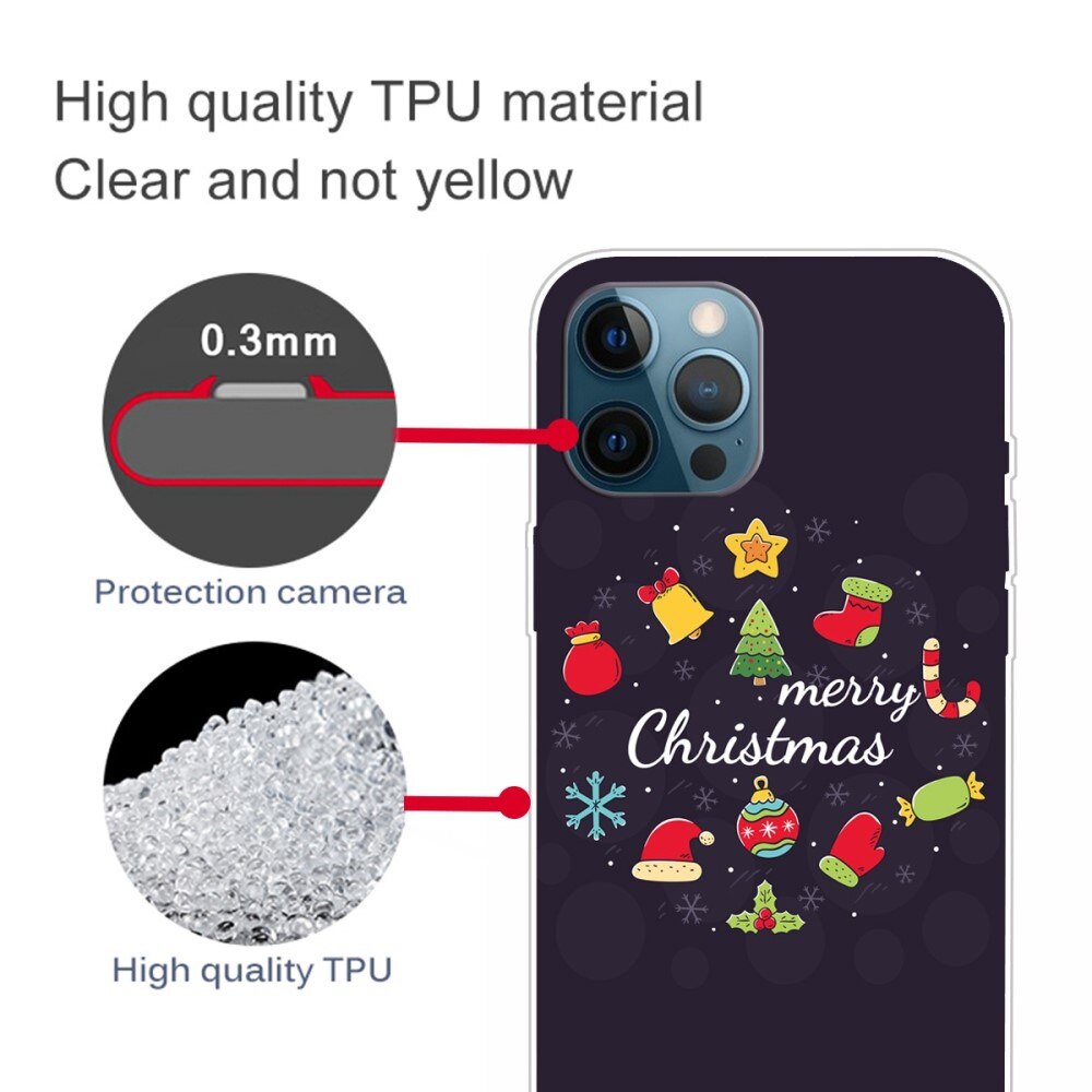 Coque TPU iPhone 14 Pro Max, Multi-couleur / motif