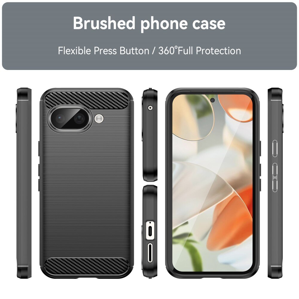 Coque TPU Brushed Google Pixel 9a, [FÄRG}