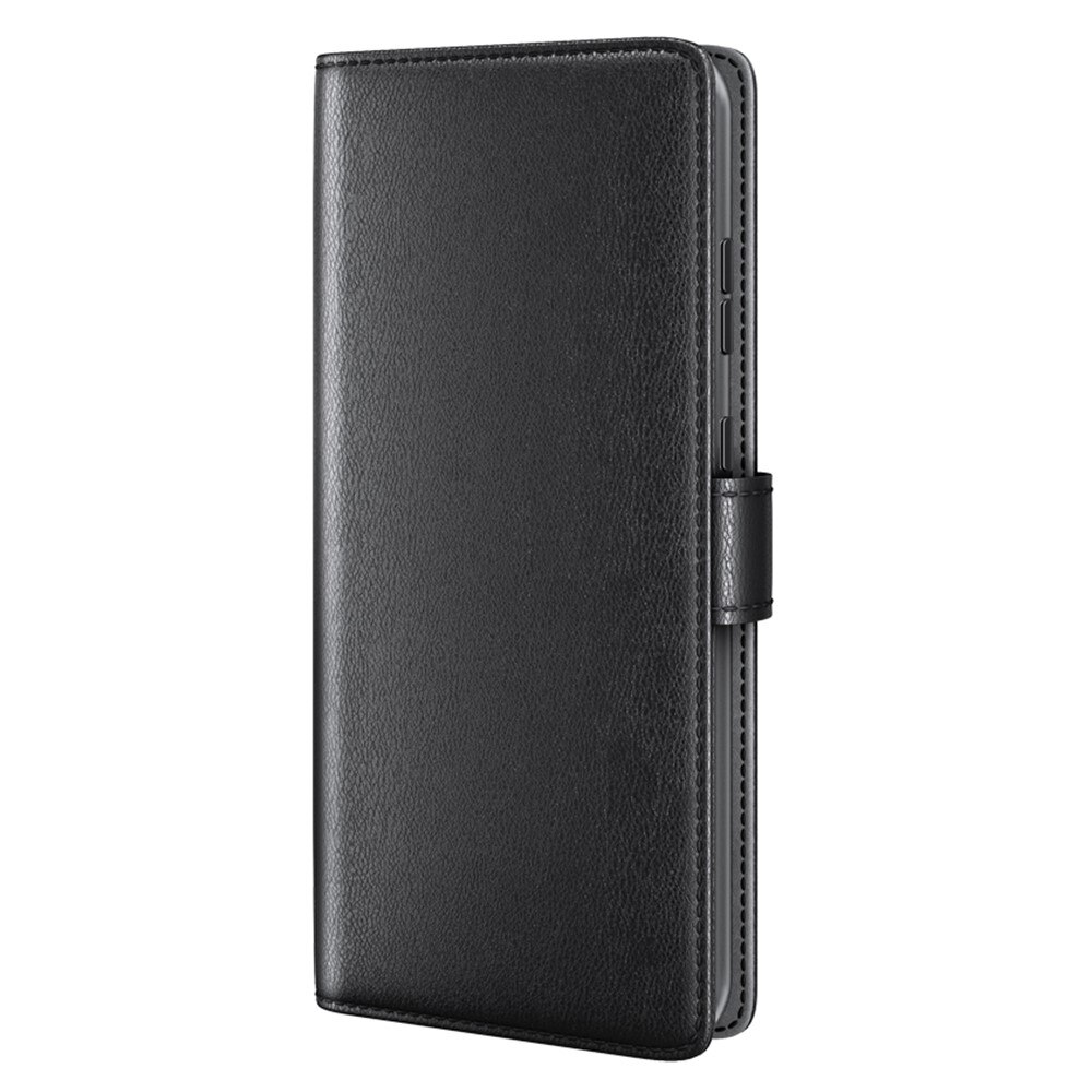 Étui en cuir veritable Xiaomi 15, Noir
