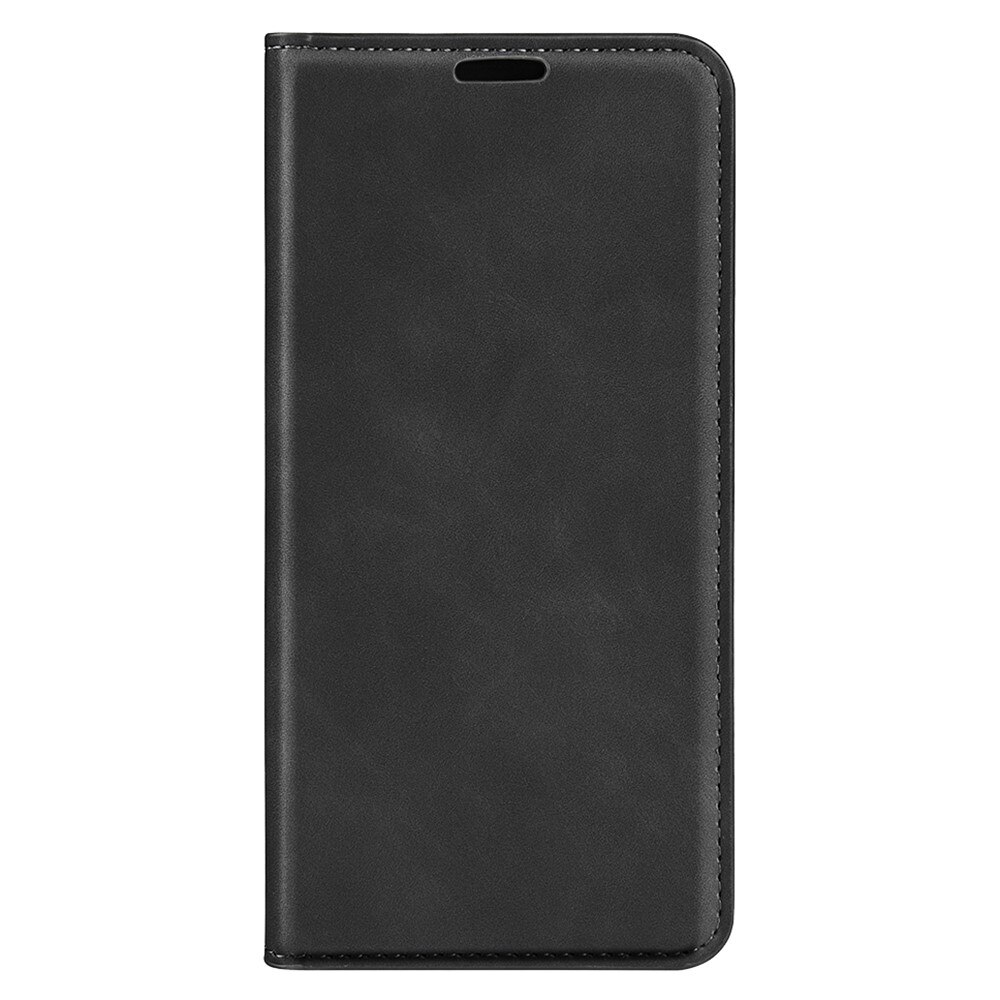 Coque portefeuille mince Xiaomi 15 Pro, Noir
