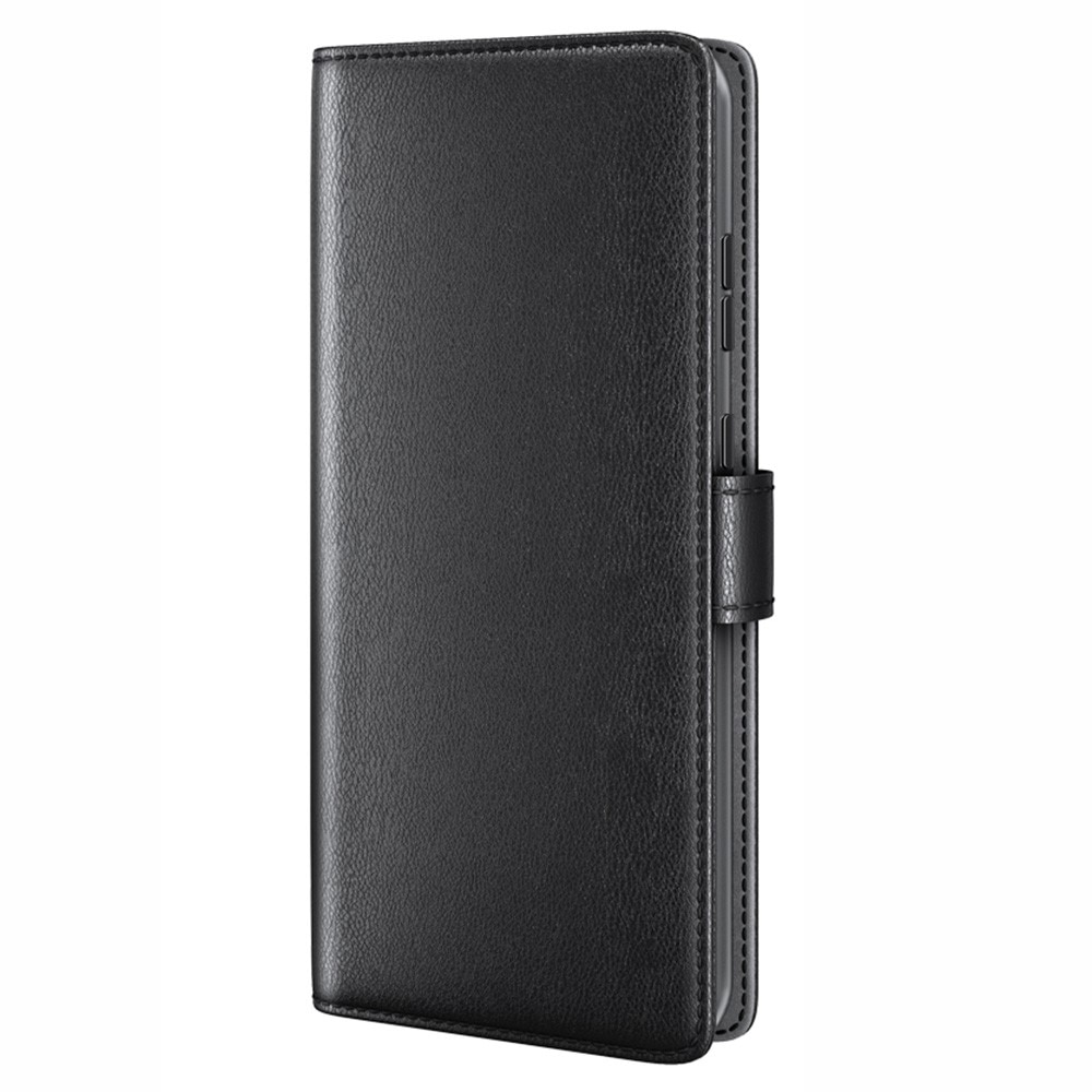Étui en cuir veritable Samsung Galaxy A26, Noir