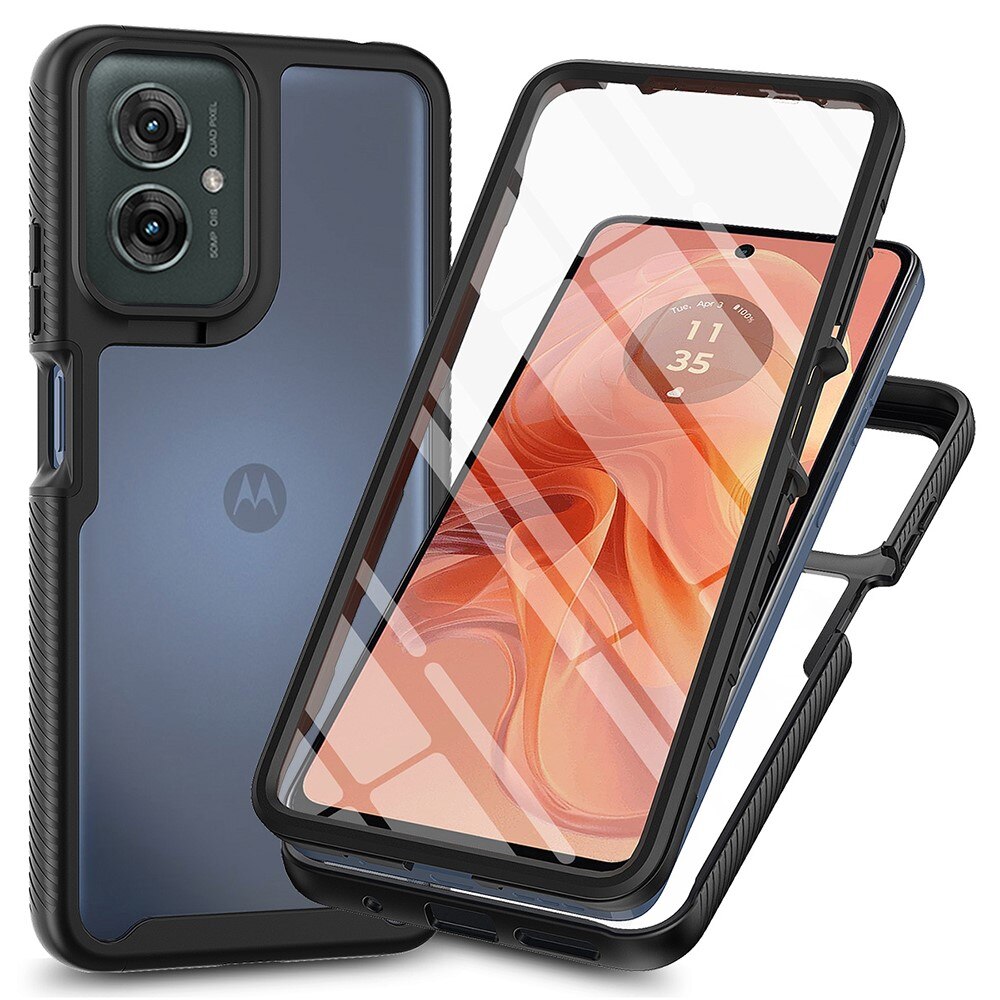 Coque Full Protection Motorola Moto G55, Noir