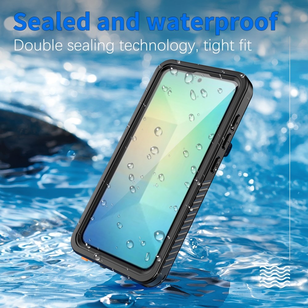 Coque étanche Samsung Galaxy S25, transparent