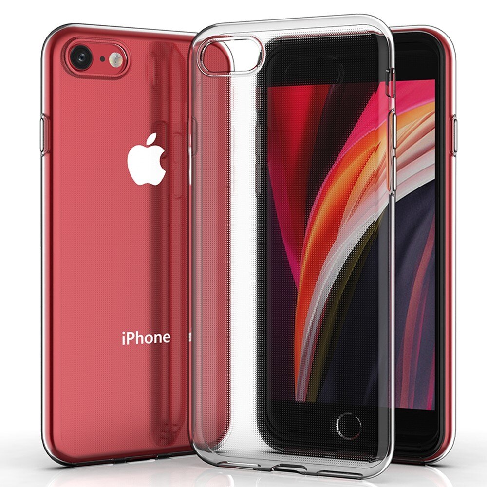 TPU Coque iPhone SE 2020, Transparent