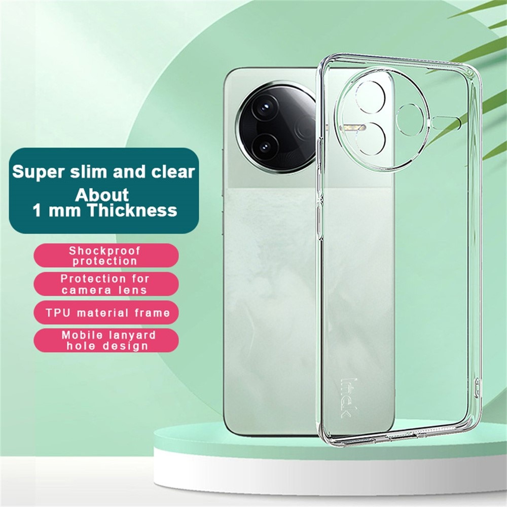 Coque TPU Case Xiaomi Poco F7 Pro, Transparent