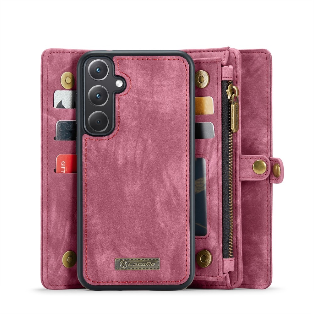 Étui portefeuille multi-cartes Samsung Galaxy A36, Rouge