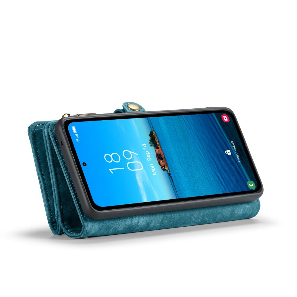 Étui portefeuille multi-cartes Samsung Galaxy A36, Bleu