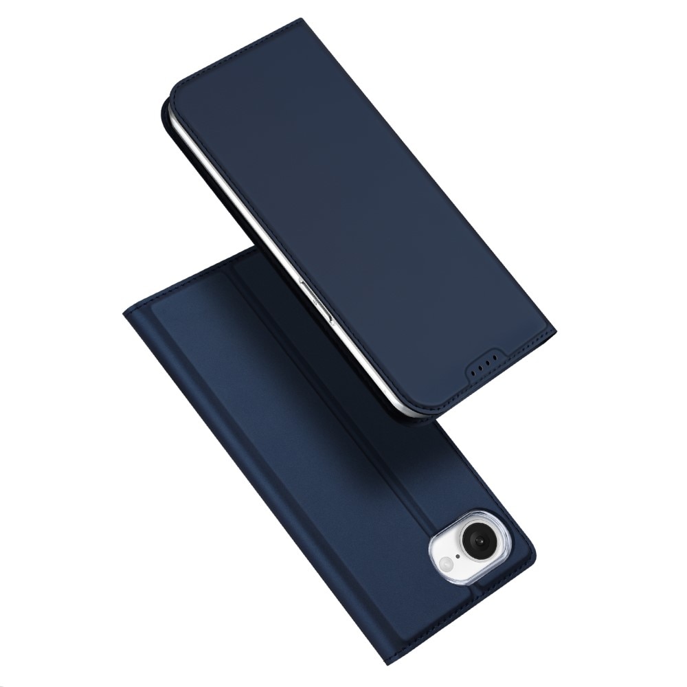 Étui portefeuille Skin Pro Series iPhone 16e, Navy