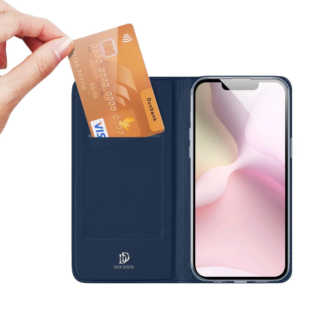 Étui portefeuille Skin Pro Series iPhone 16e, Navy