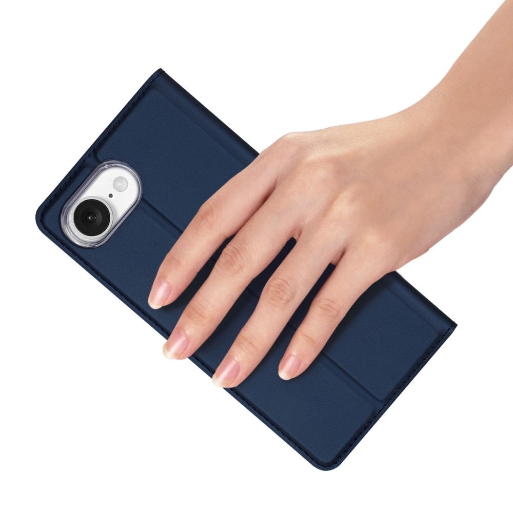 Étui portefeuille Skin Pro Series iPhone 16e, Navy