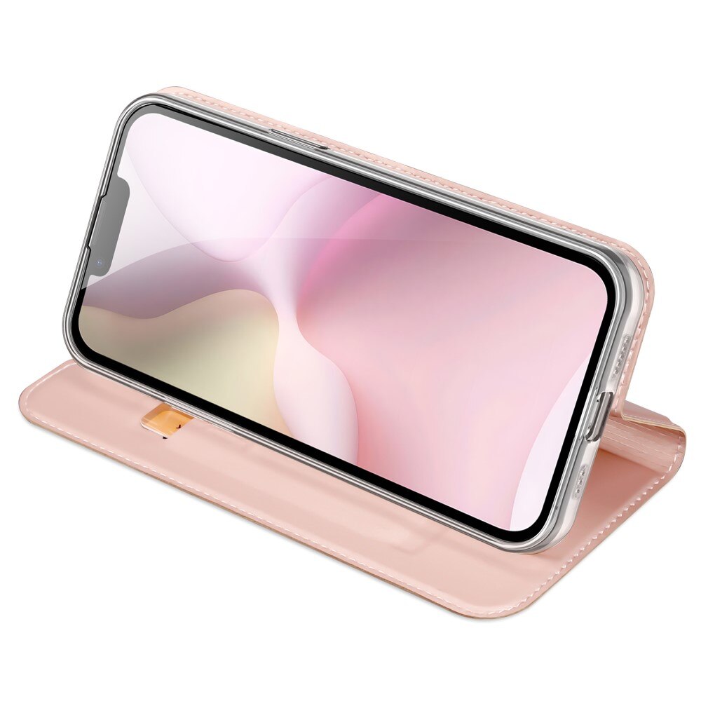 Étui portefeuille Skin Pro Series iPhone 16e, Or rose