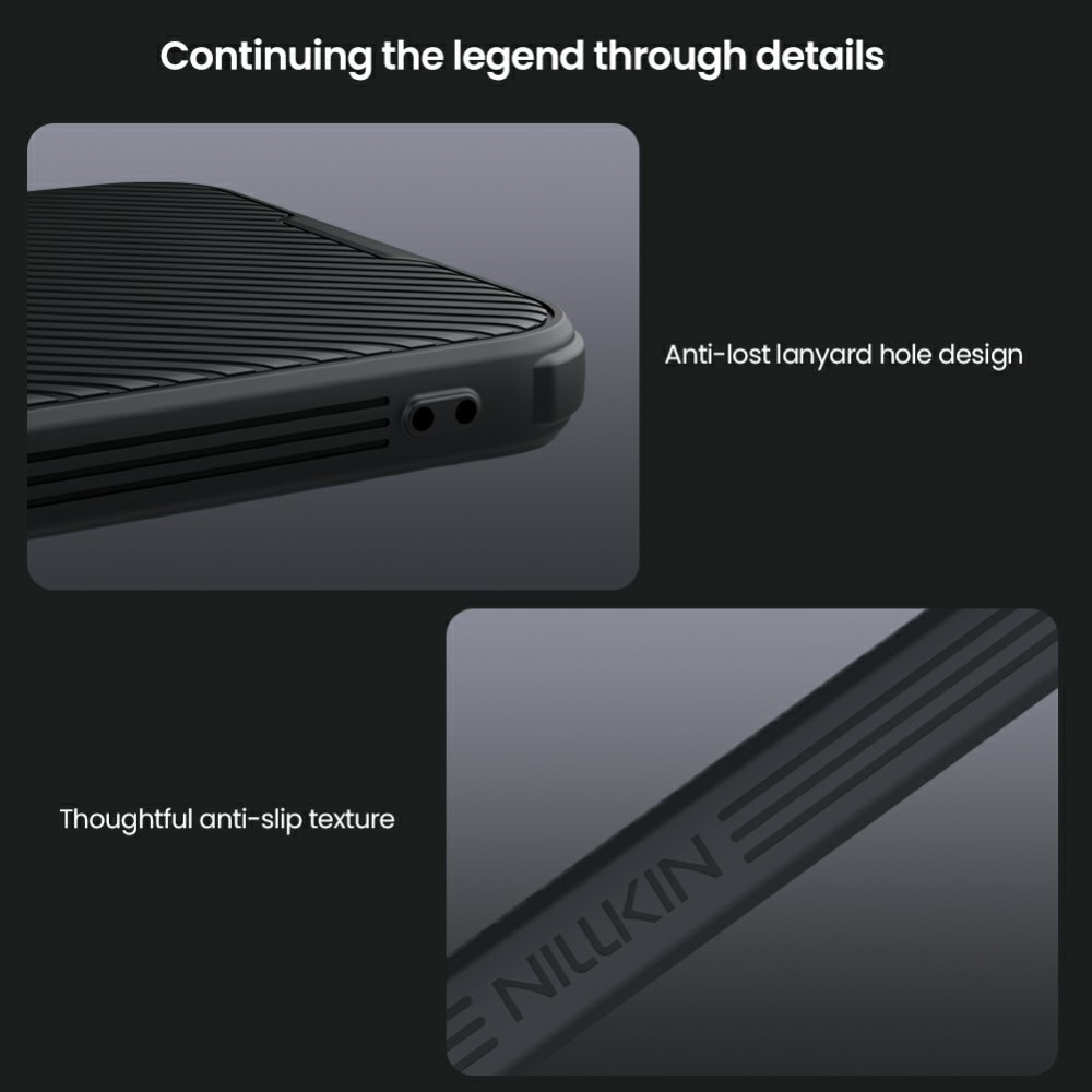 Coque CamShield Samsung Galaxy A36, Noir