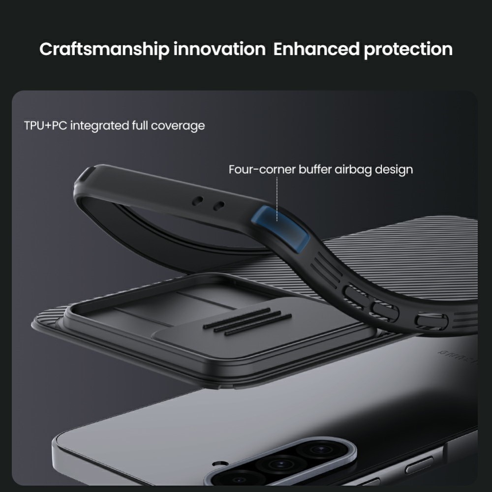 Coque CamShield Samsung Galaxy A36, Noir