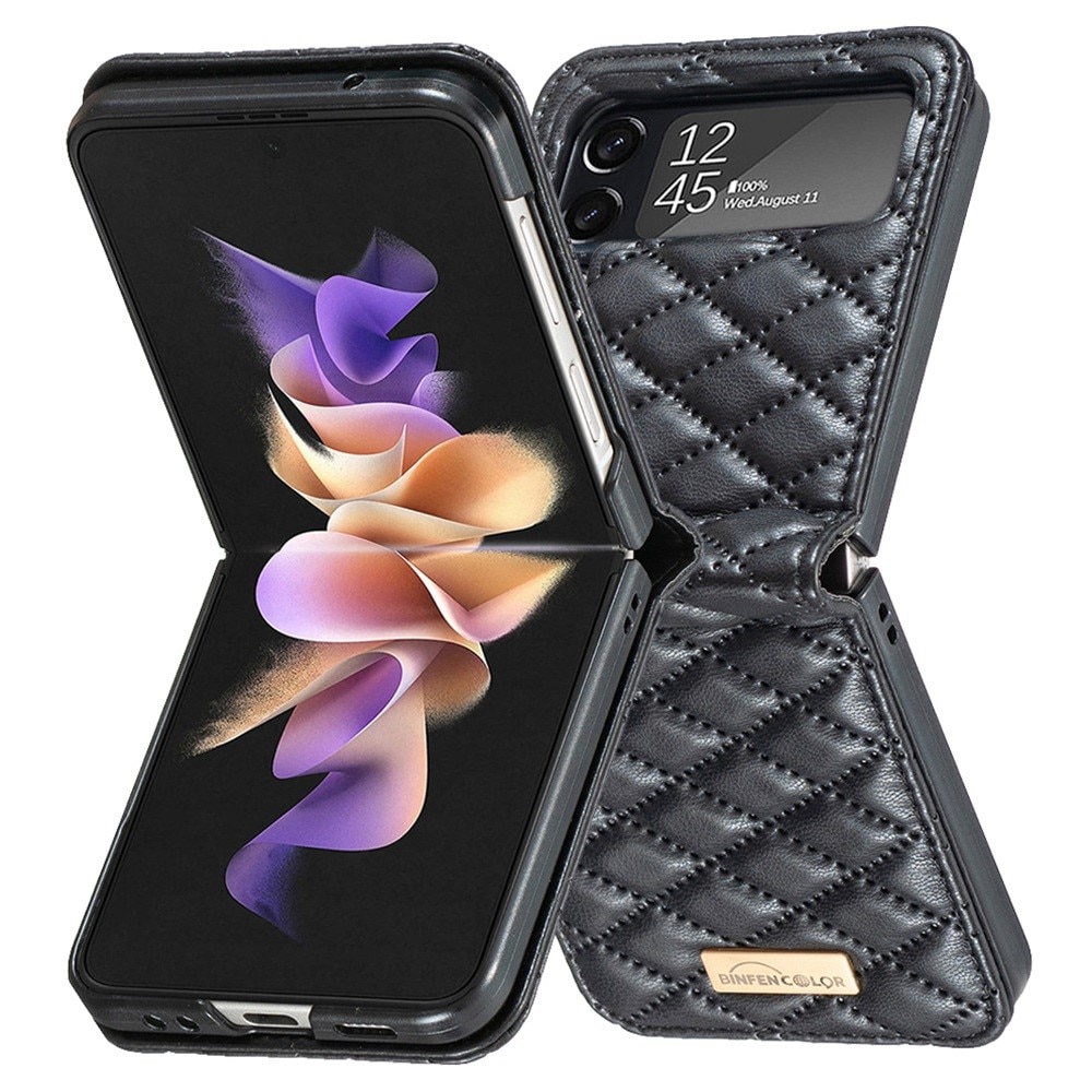 Étui matelassée Samsung Galaxy Z Flip 3 Noir