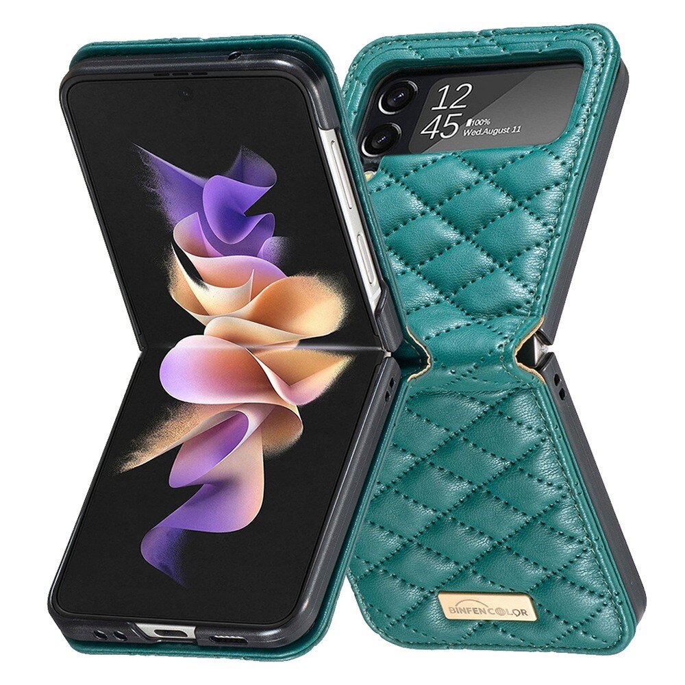 Étui matelassée Samsung Galaxy Z Flip 3 Vert