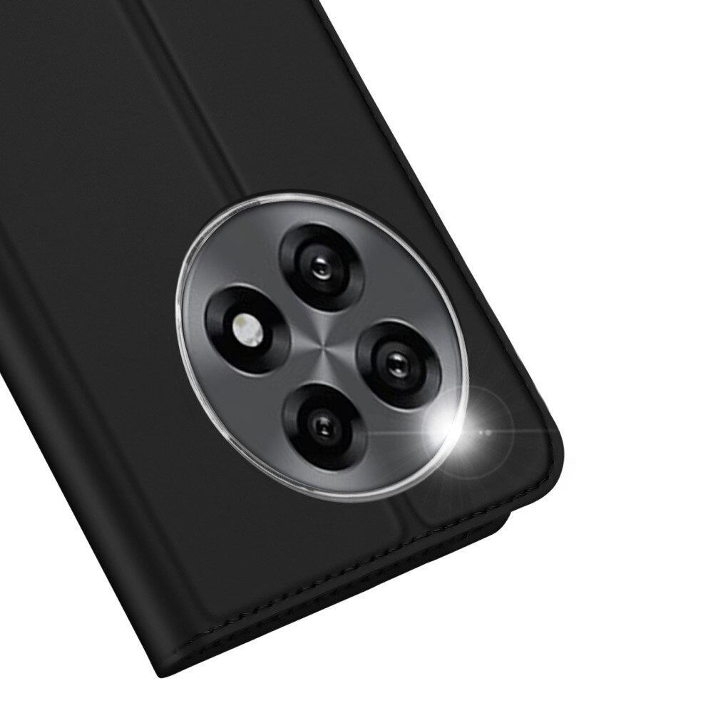 Étui portefeuille Skin Pro Series  OnePlus 13R, Noir