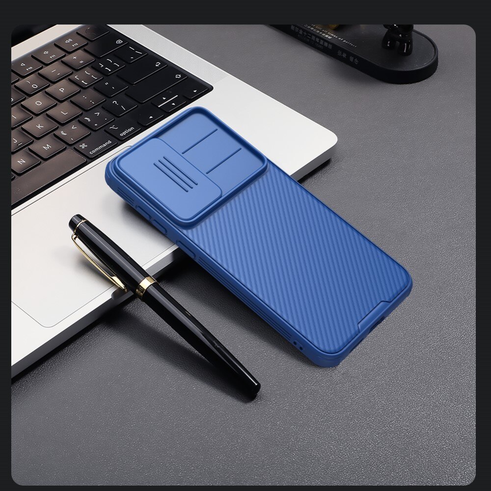 Coque CamShield Samsung Galaxy S25, Bleu