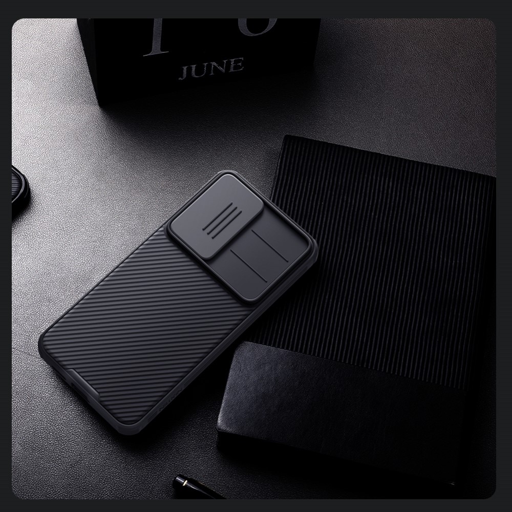 Coque CamShield Samsung Galaxy S25 Plus, Noir