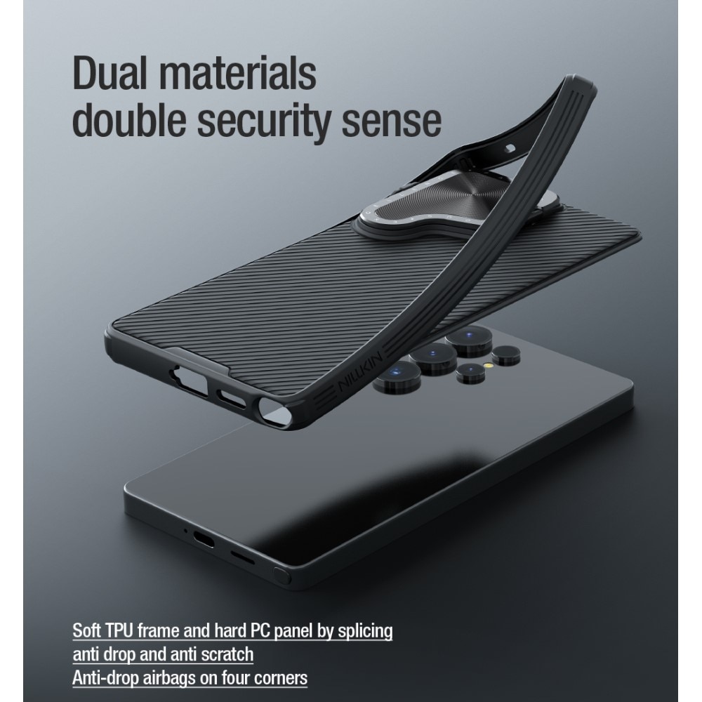 Coque CamShield Prop Samsung Galaxy S25 Ultra, Vert