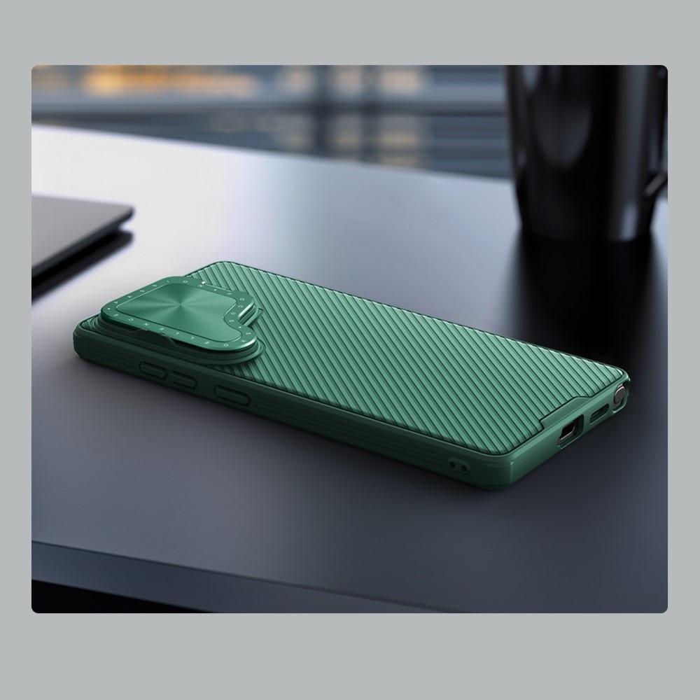 Coque CamShield Prop Samsung Galaxy S25 Ultra, Vert