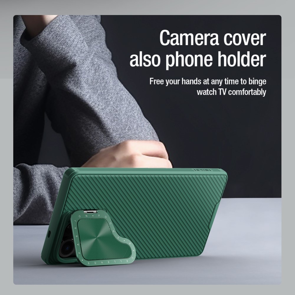 Coque CamShield Prop Samsung Galaxy S25 Ultra, Vert