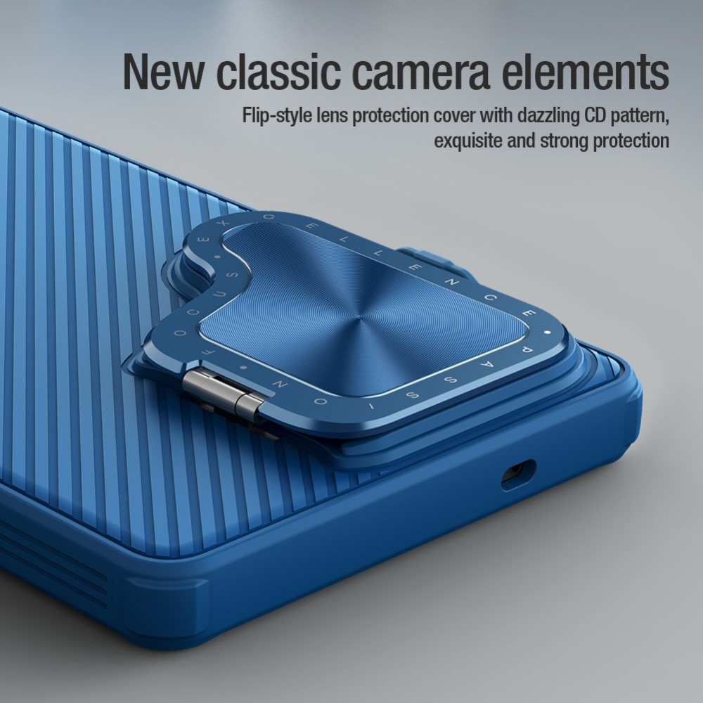 Coque MagSafe CamShield Prop Samsung Galaxy S25 Ultra, Bleu