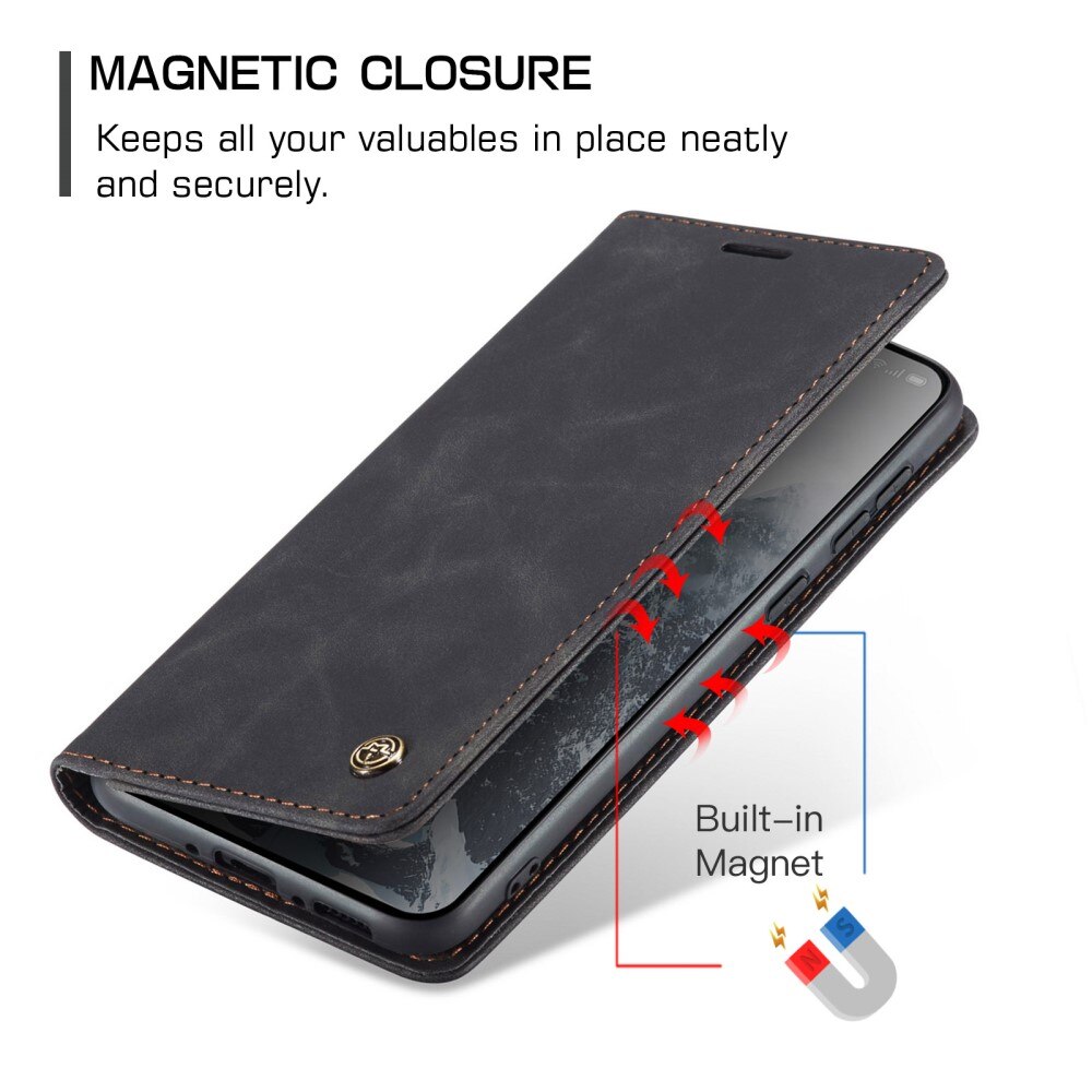Étui portefeuille mince  OnePlus 13, Noir