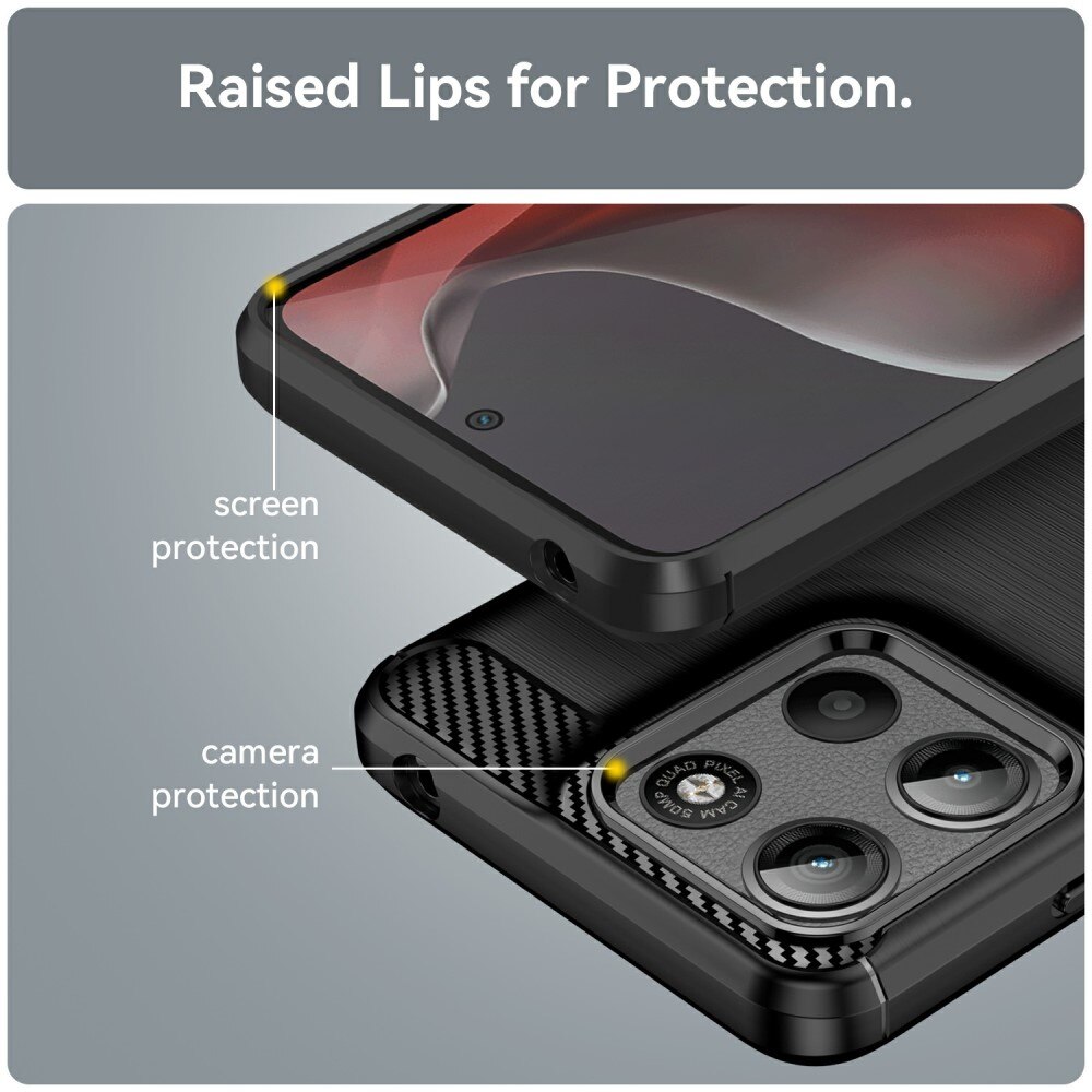 Coque TPU Brushed Motorola Moto E15, [FÄRG}