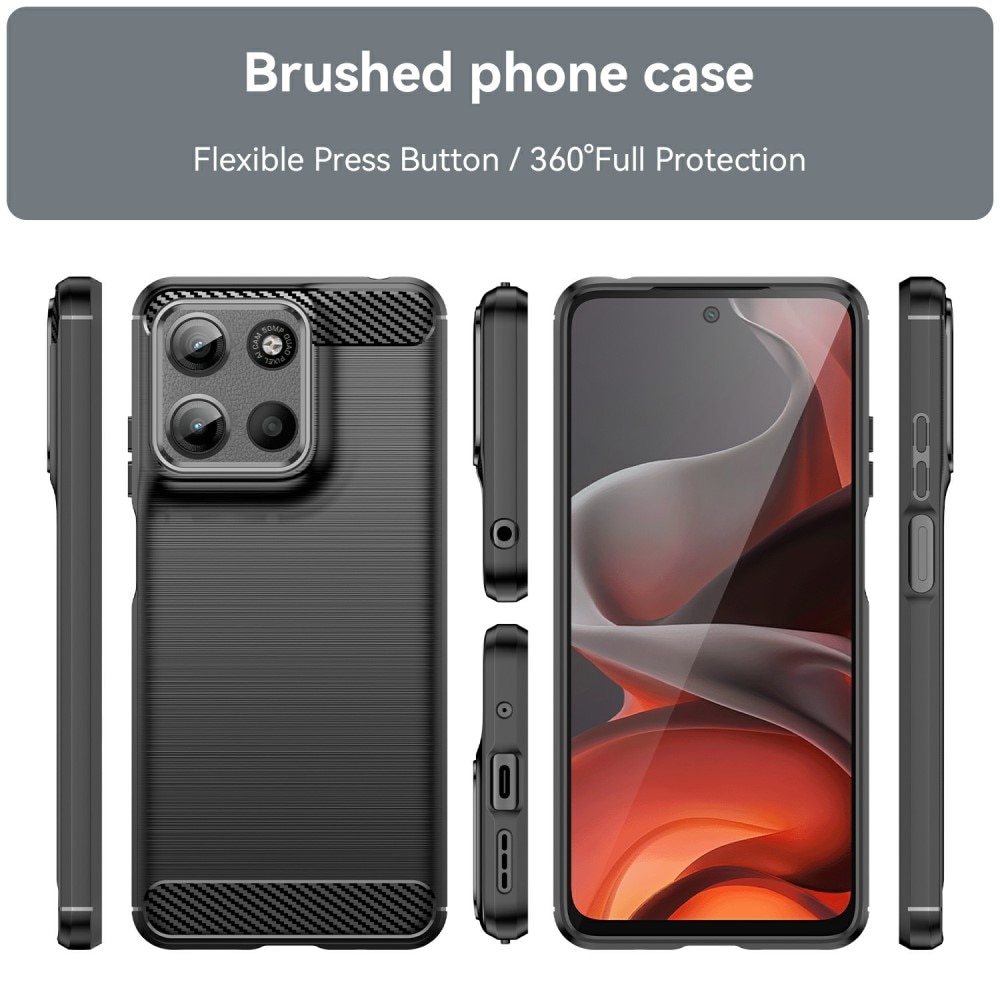 Coque TPU Brushed Motorola Moto E15, [FÄRG}