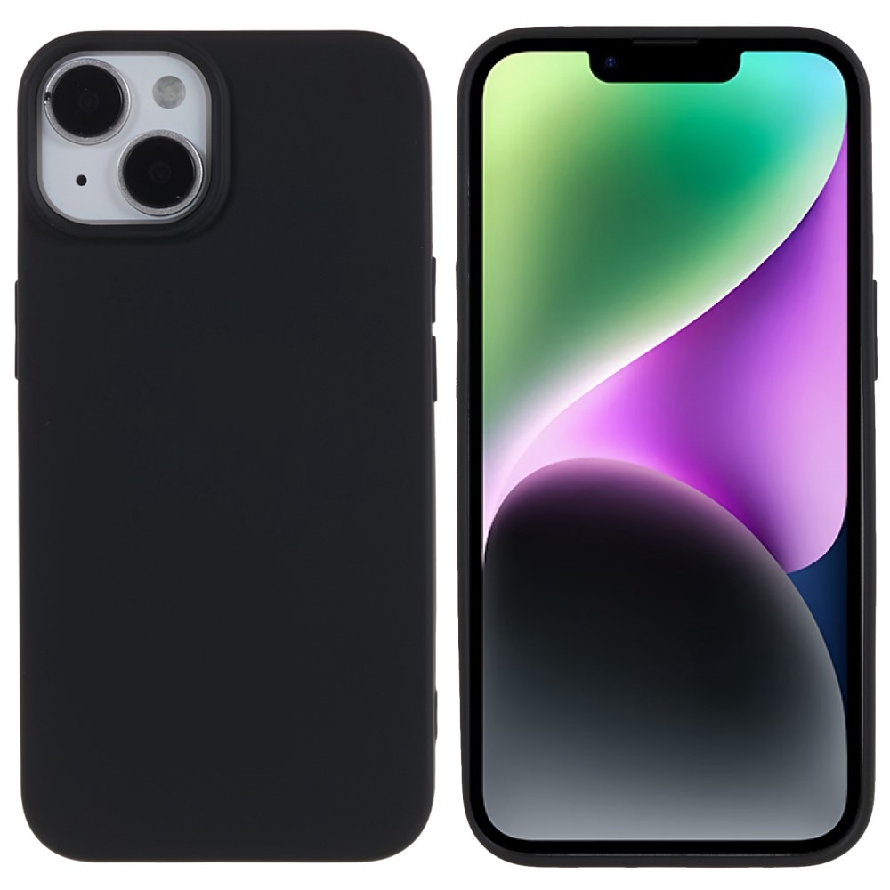 Coque TPU iPhone 14, Noir