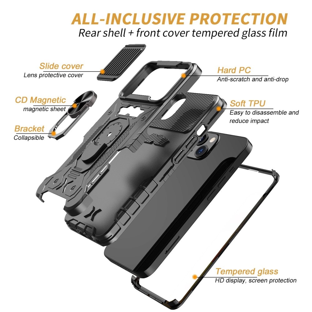 Coque Tactical Full Protection iPhone 14 Plus Black