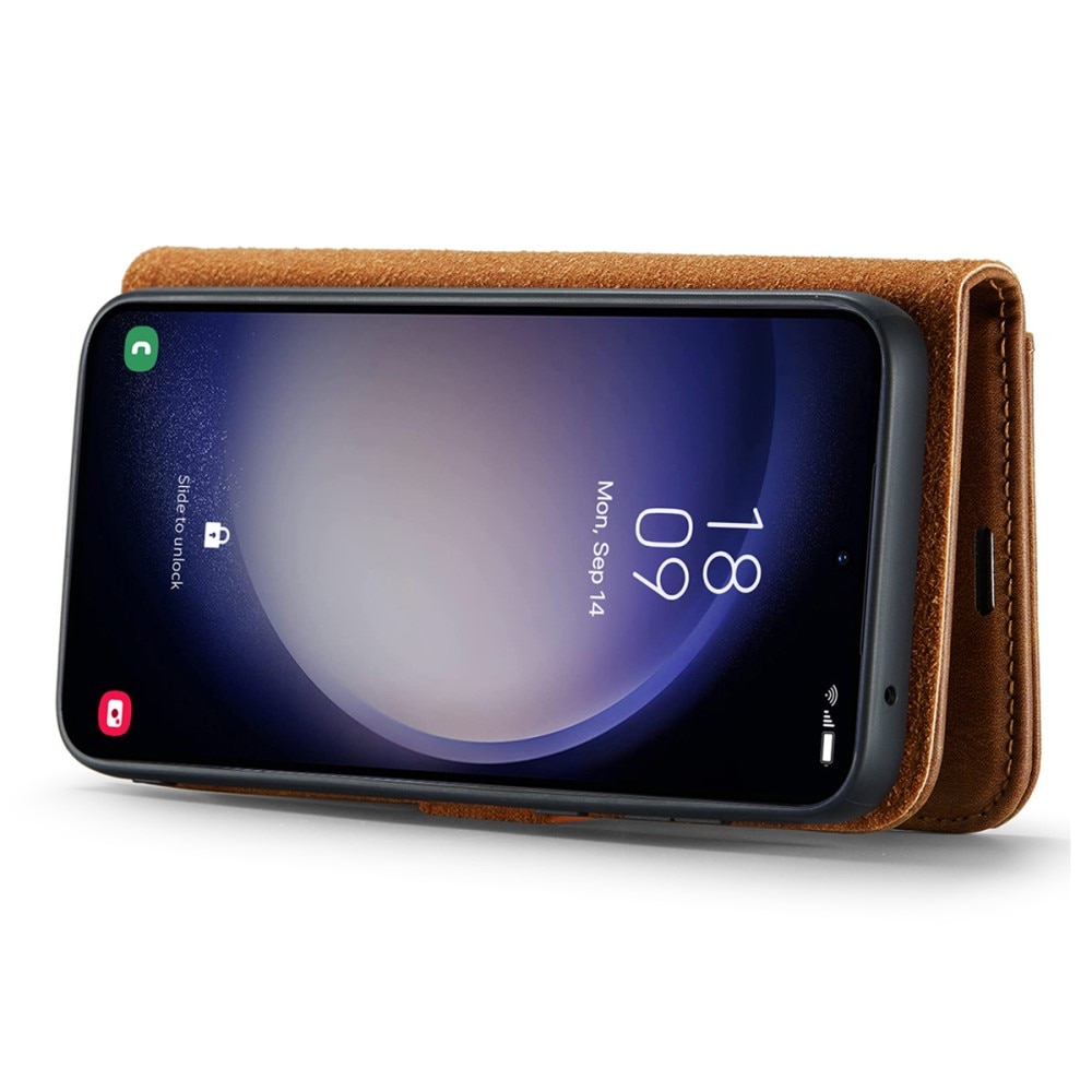 Étui portefeuille Magnet Wallet Samsung Galaxy A56, Cognac