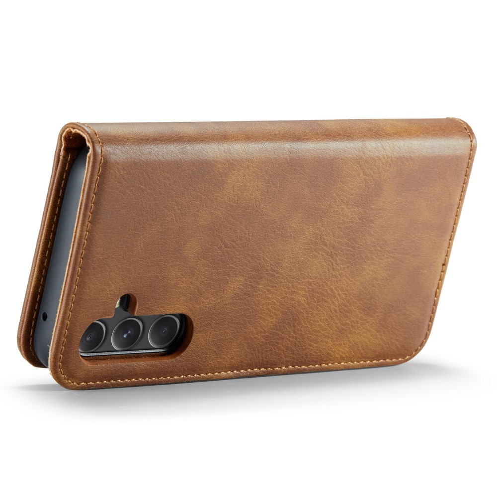 Étui portefeuille Magnet Wallet Samsung Galaxy A56, Cognac