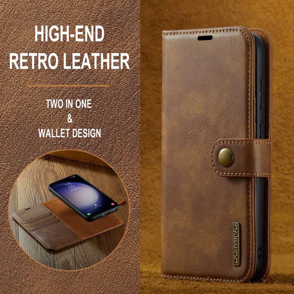 Étui portefeuille Magnet Wallet Samsung Galaxy A56, Cognac