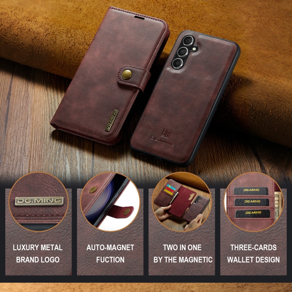 Étui portefeuille Magnet Wallet Samsung Galaxy A56, Red