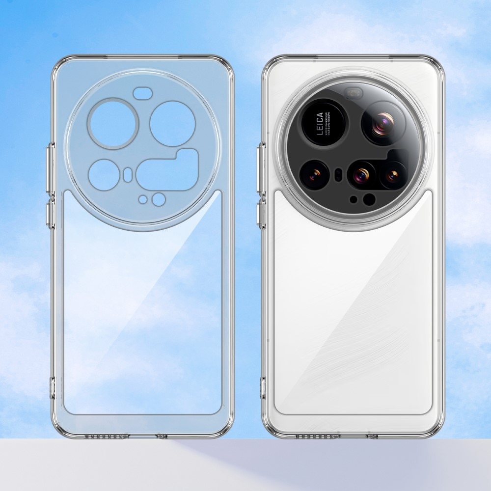Coque hybride pour Xiaomi 15 Ultra, transparent