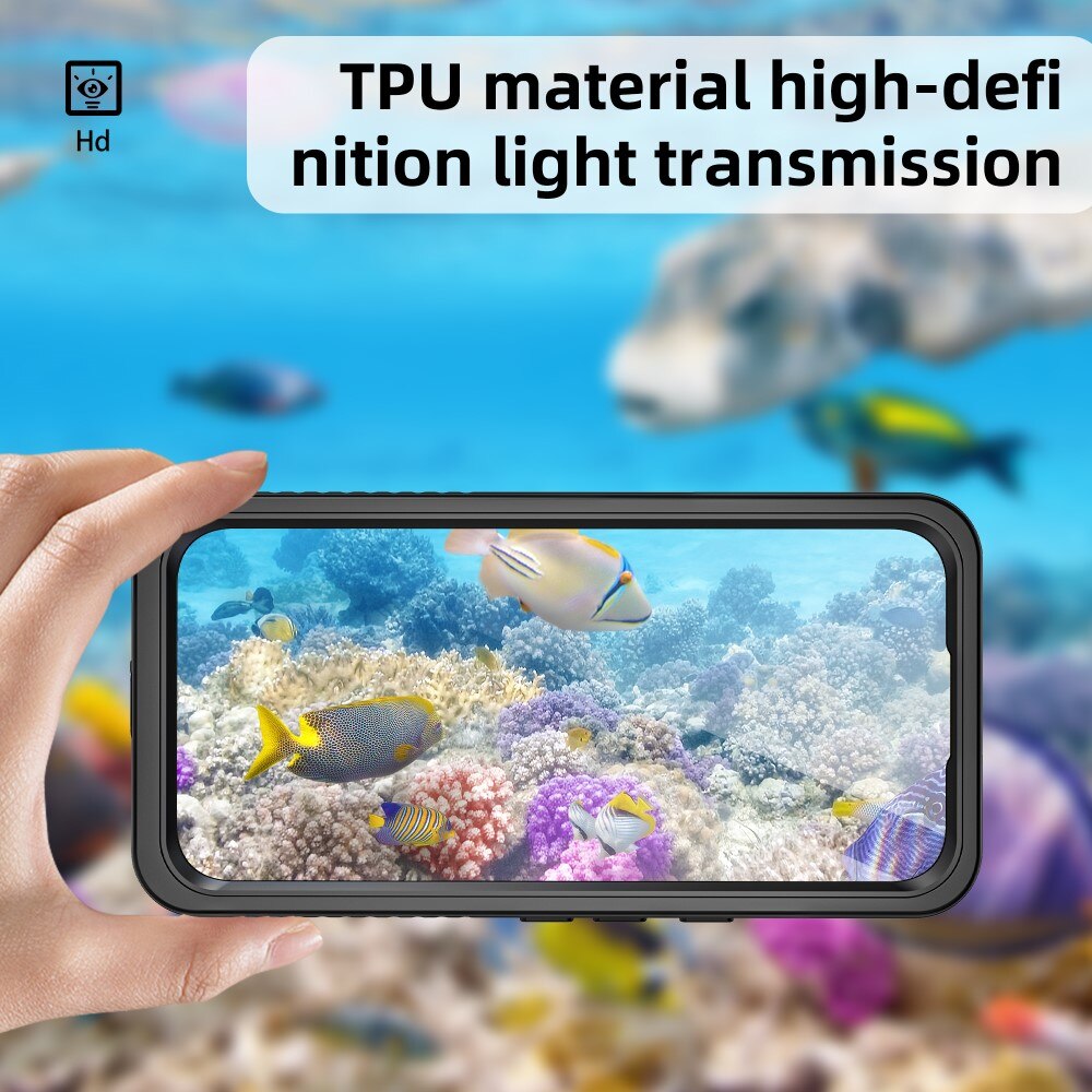 Coque étanche Google Pixel 9a, transparent