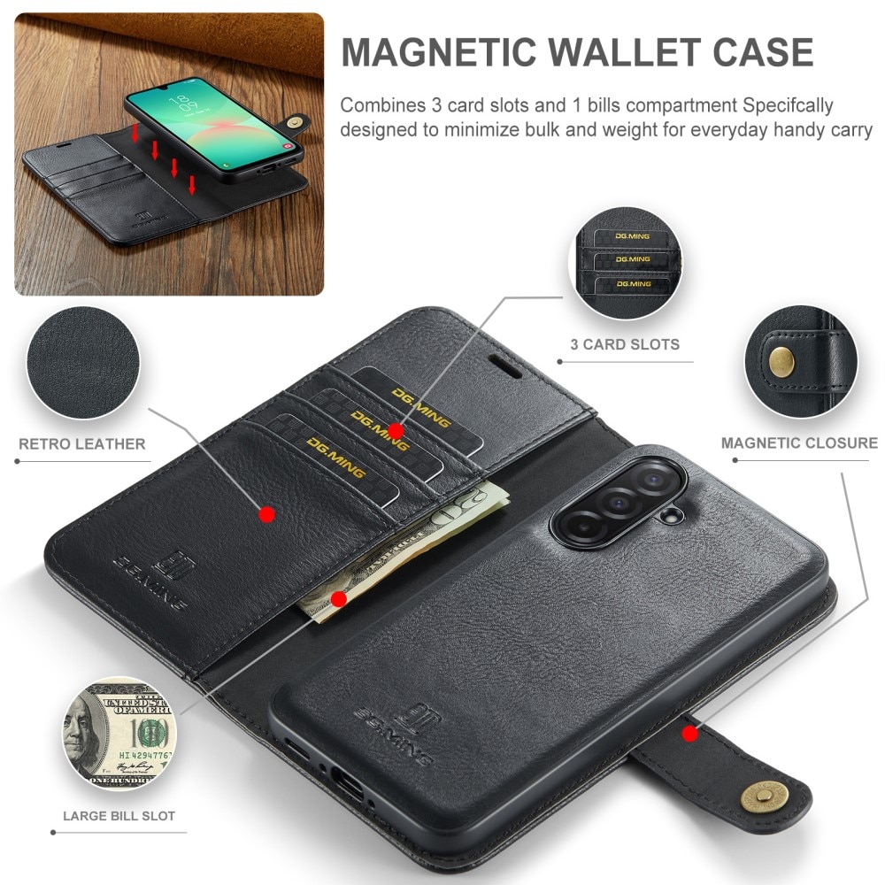 Étui portefeuille Magnet Wallet Samsung Galaxy A26, Black