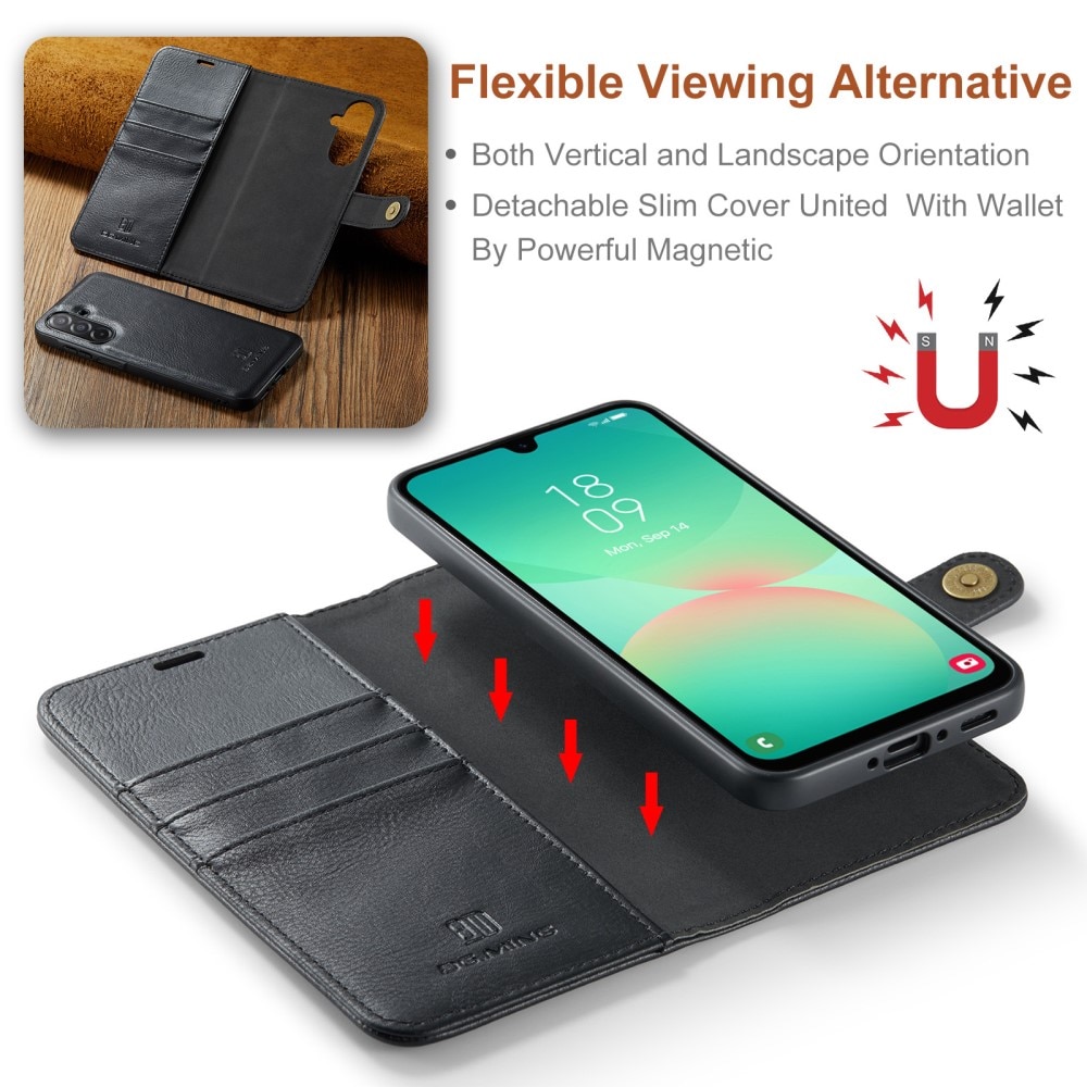 Étui portefeuille Magnet Wallet Samsung Galaxy A26, Black