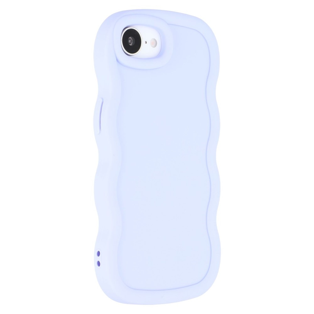 Coque TPU Wavy Edge iPhone 16e, Violet