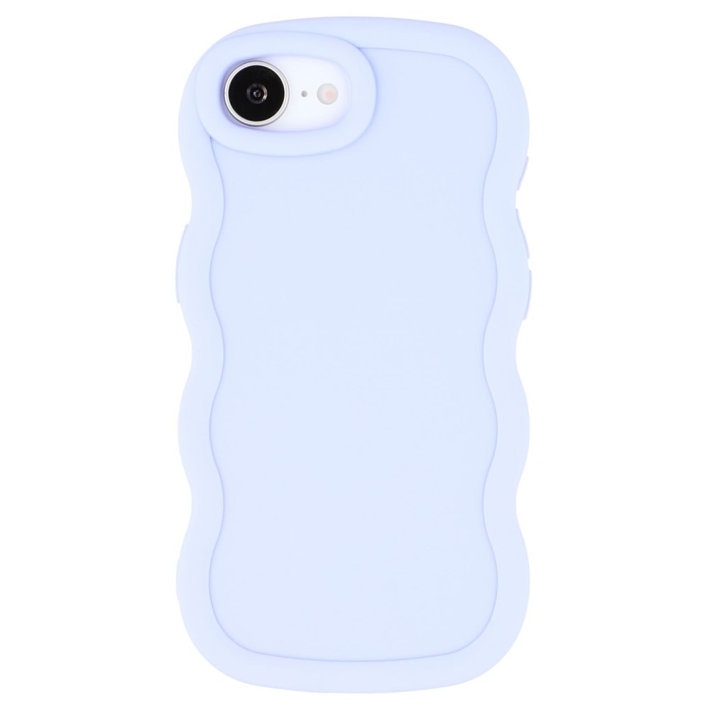 Coque TPU Wavy Edge iPhone 16e, Violet