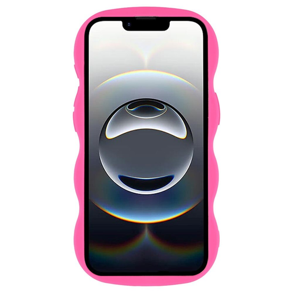 Coque TPU Wavy Edge iPhone 16e, Rose