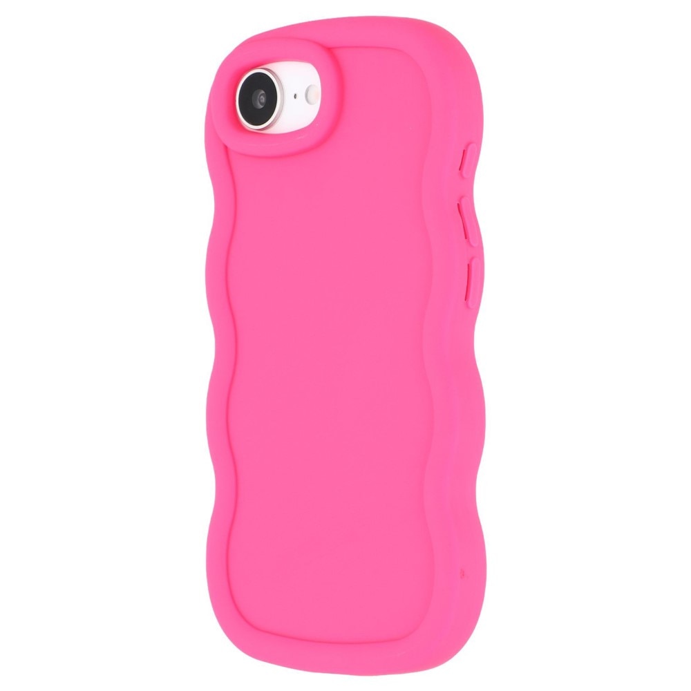 Coque TPU Wavy Edge iPhone 16e, Rose