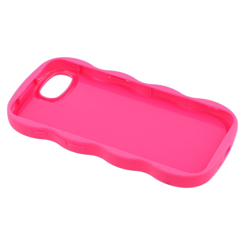 Coque TPU Wavy Edge iPhone 16e, Rose