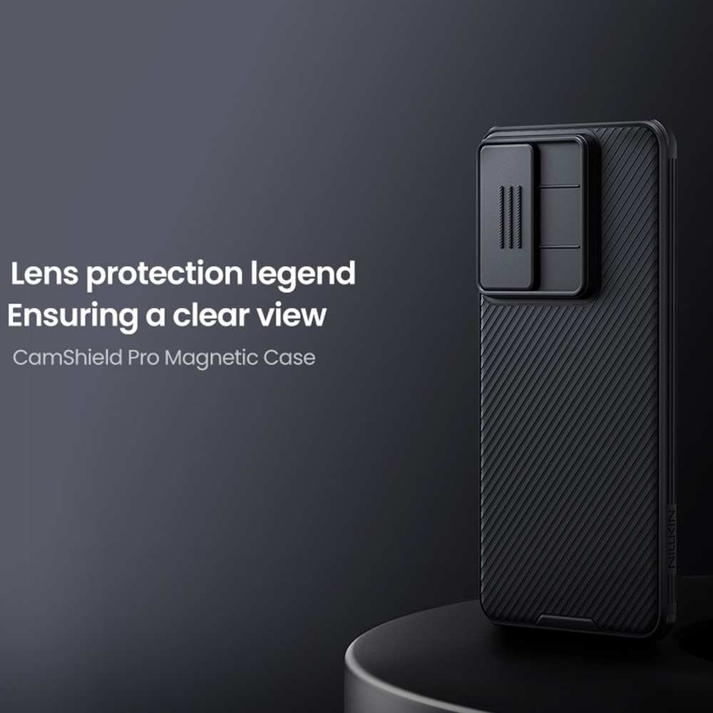 Coque CamShield MagSafe Samsung Galaxy S25 Edge, noir