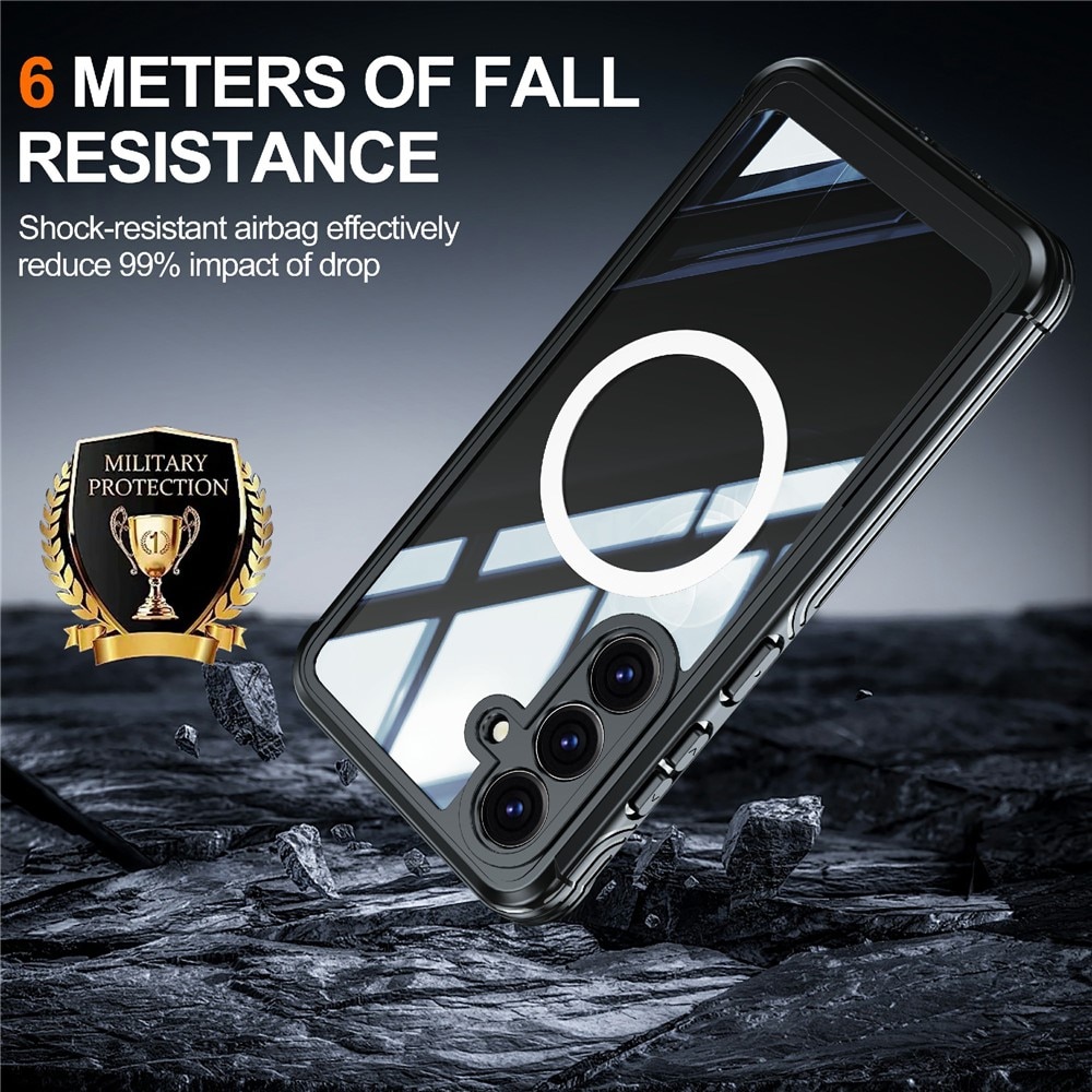 Coque Premium Full Protection Samsung Galaxy S25 Plus, Black