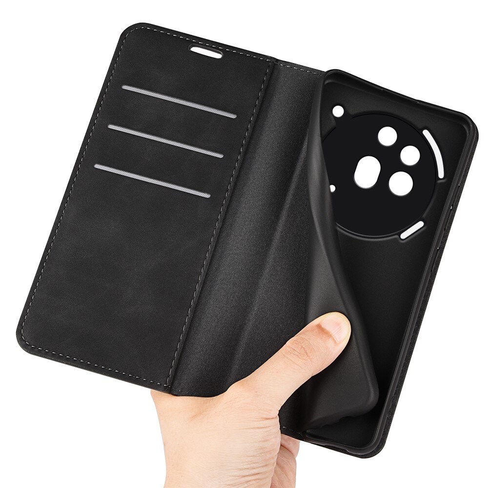 Coque portefeuille mince Nothing Phone 3a Pro, Noir