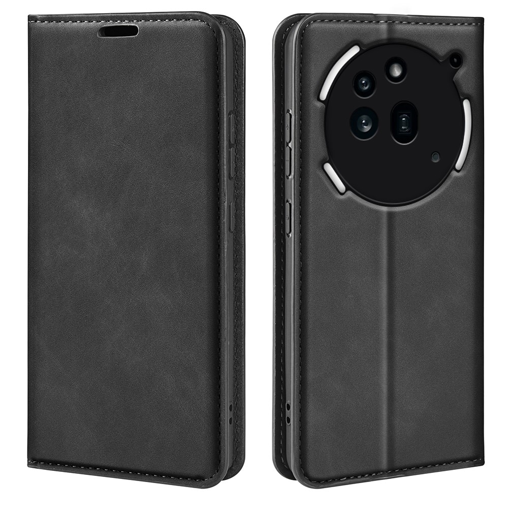 Coque portefeuille mince Nothing Phone 3a Pro, Noir