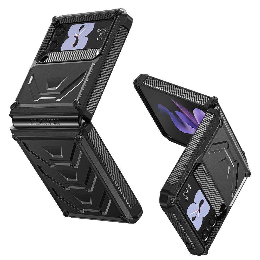 Coque Tactical Full Protection Samsung Galaxy Z Flip 3 Noir